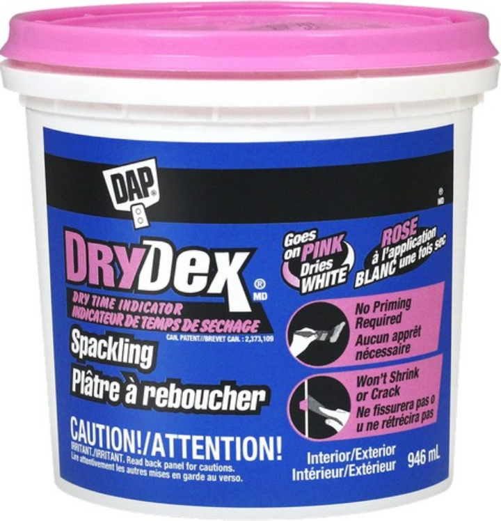 DAP  946ml (qt) Pink Drydex  Spackling